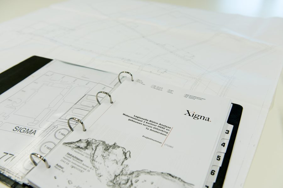 Logboek legionella risico analyse